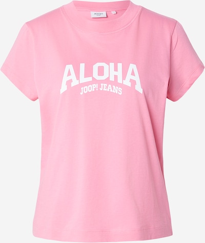 JOOP! Jeans Paita 'Toyah' värissä roosa / valkoinen, Tuotenäkymä