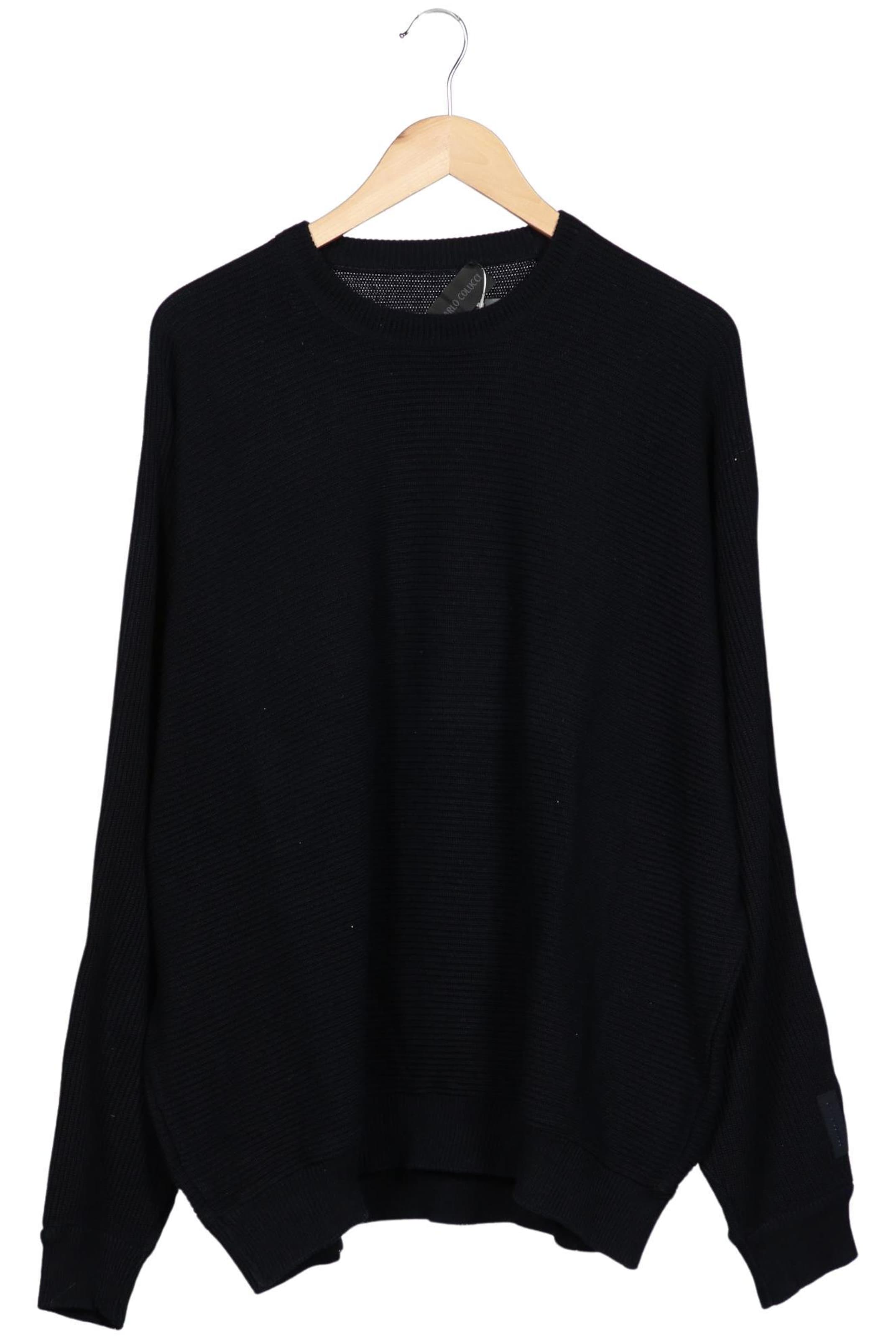 Carlo Colucci Sweater & Cardigan in 4XL in Blue: front