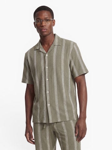 Comfort fit Camicia 'SLHSAL' di SELECTED in verde: frontale