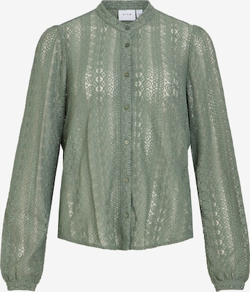 VILA - Blusa 'CHIKKA' en verde: frente