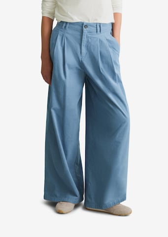 Marc O'Polo DENIM Loosefit Hose in Blau: Vorderseite