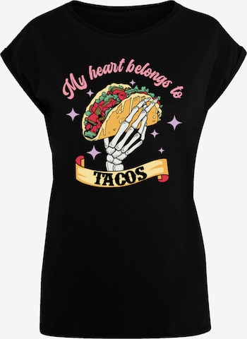 F4NT4STIC Shirt in Black: front