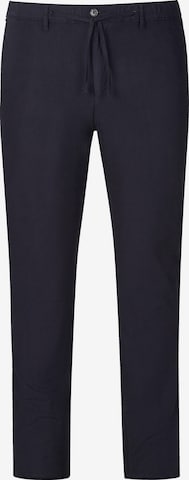 Charles Colby Loose fit Pants ' Baron Whelters ' in Blue: front