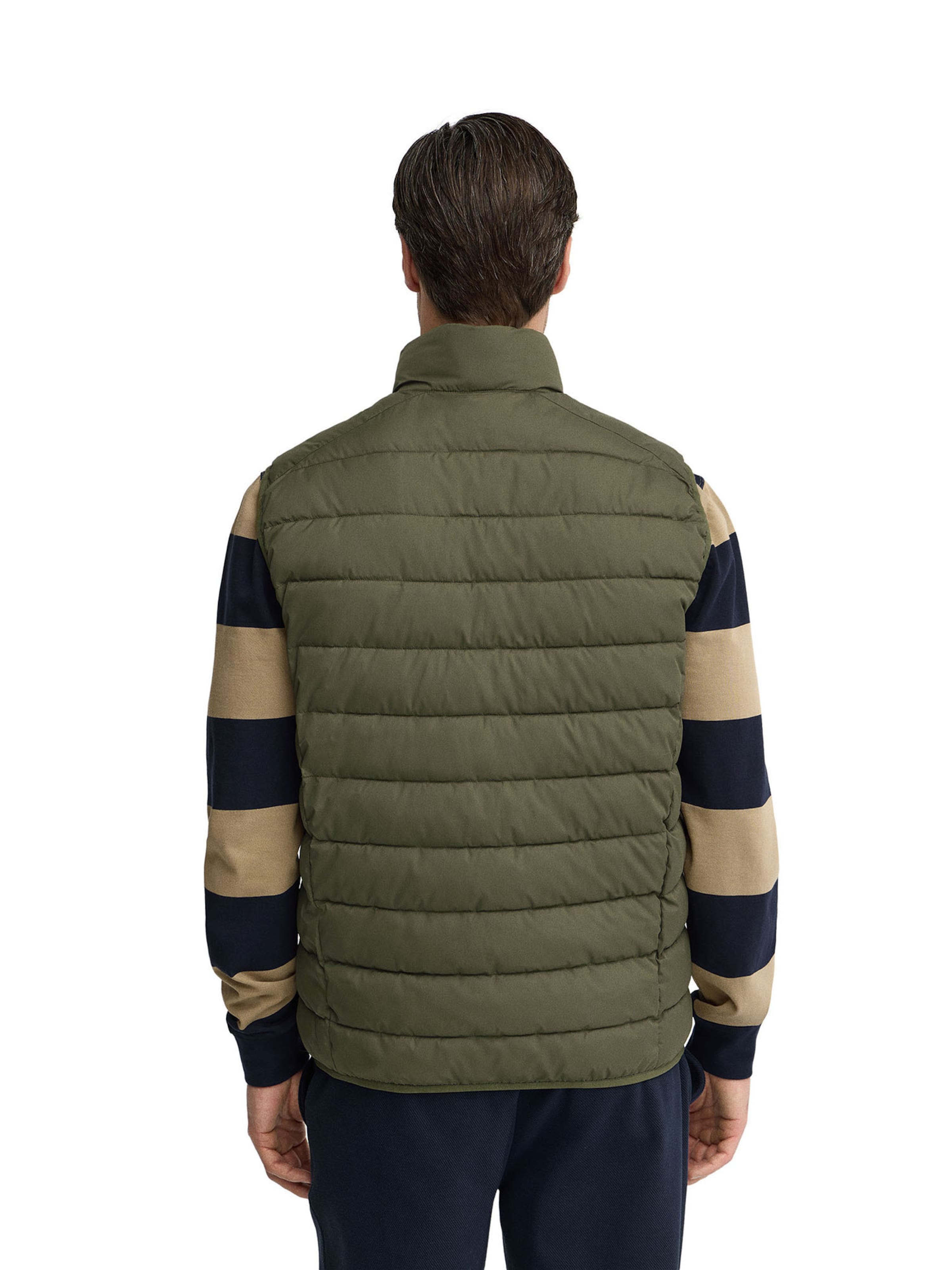 Polo Club Vest in Green