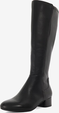 Bottes 'Tayla' Dune LONDON en noir : devant