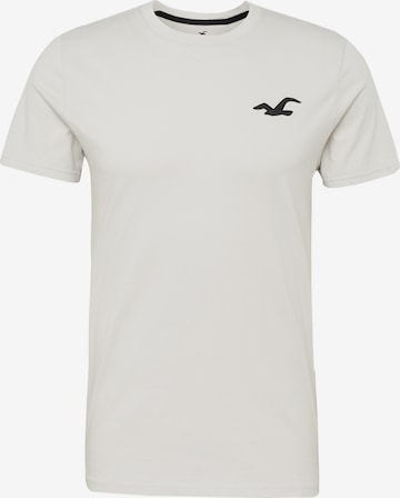 T-Shirt HOLLISTER en gris : devant