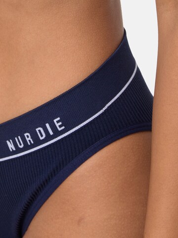 Nur Die Slip 'Retro' in Blauw