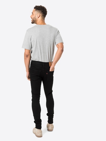 LEVI'S ® Skinny Farkut 'Skinny Taper' värissä musta