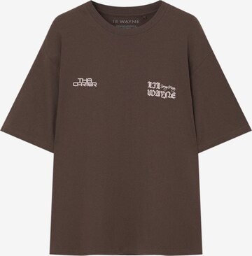 Pull&Bear Bluser & t-shirts i brun: forside