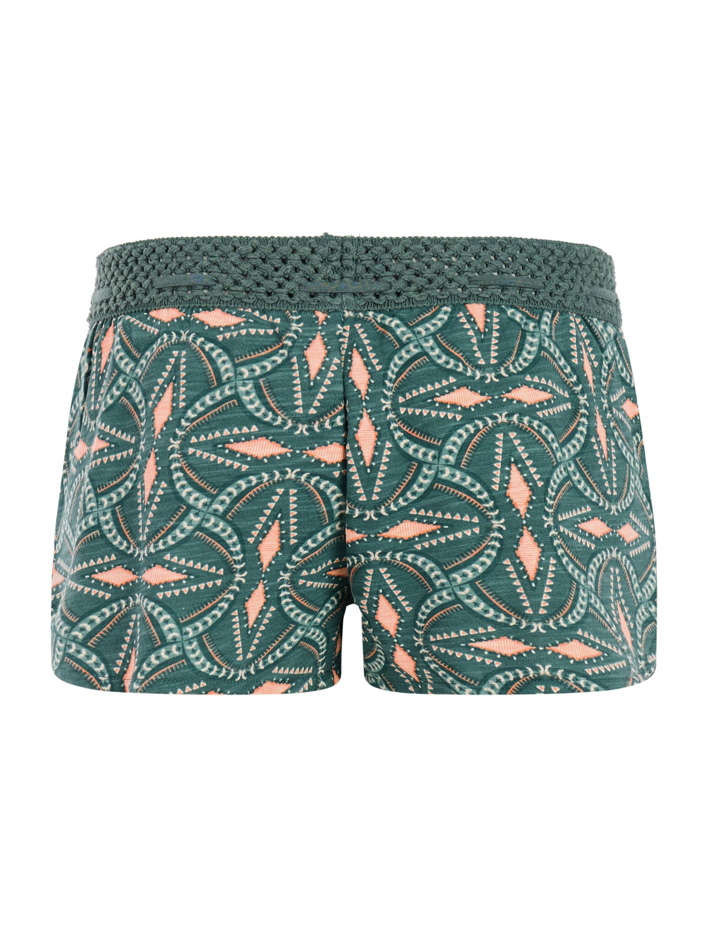 PROTEST Regular Pants 'PRTFlowery' in Green