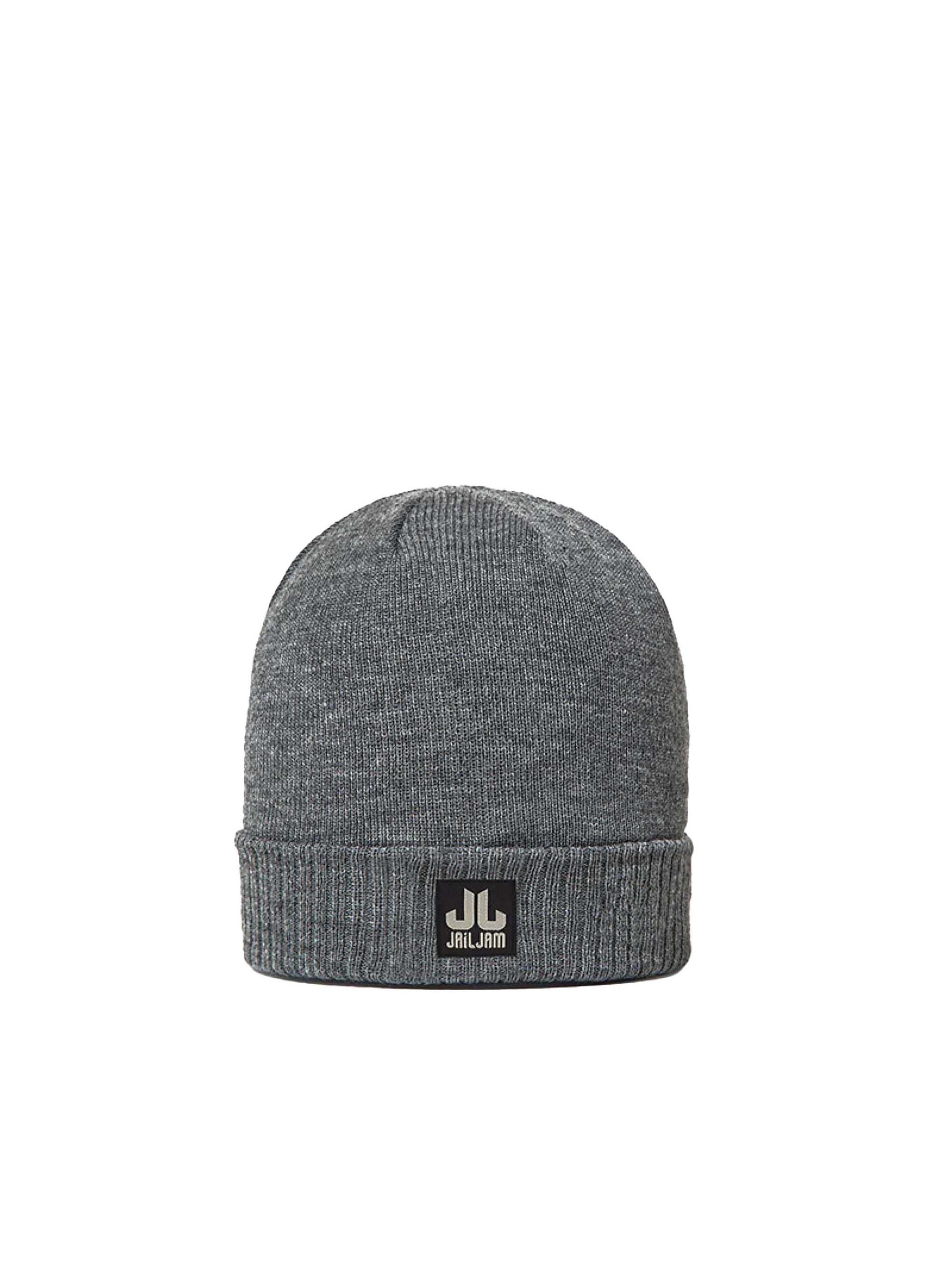 Bonnet 'Crater' JAIL JAM en gris : devant