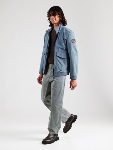 NAPAPIJRI Välikausitakki 'A-GIOVI' värissä harmaa