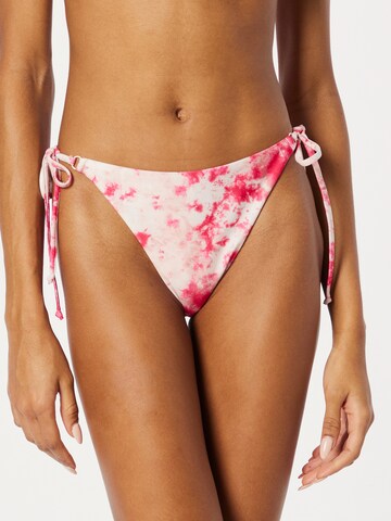 Bas de bikini Hunkemöller en rose : devant