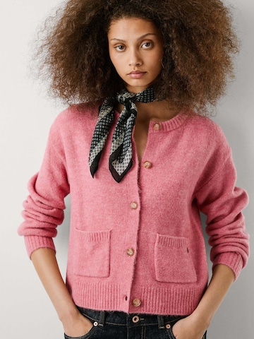 Pepe Jeans Gebreid vest in Roze