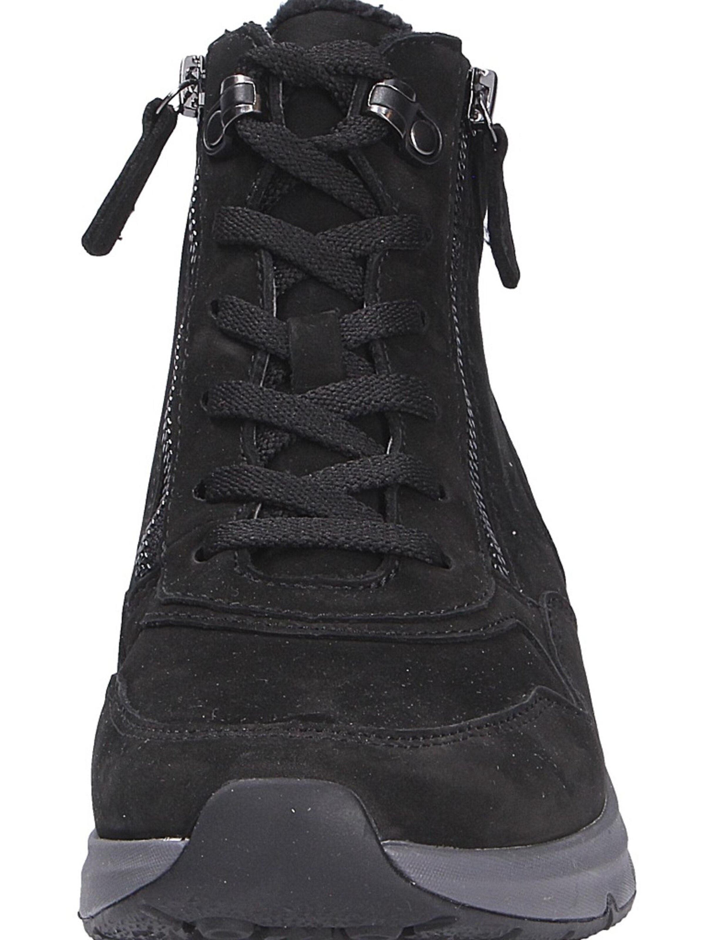 GABOR Lace-Up Boots in Black