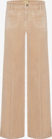 Wide Leg Pantalon 'Tess' Cambio en beige : devant