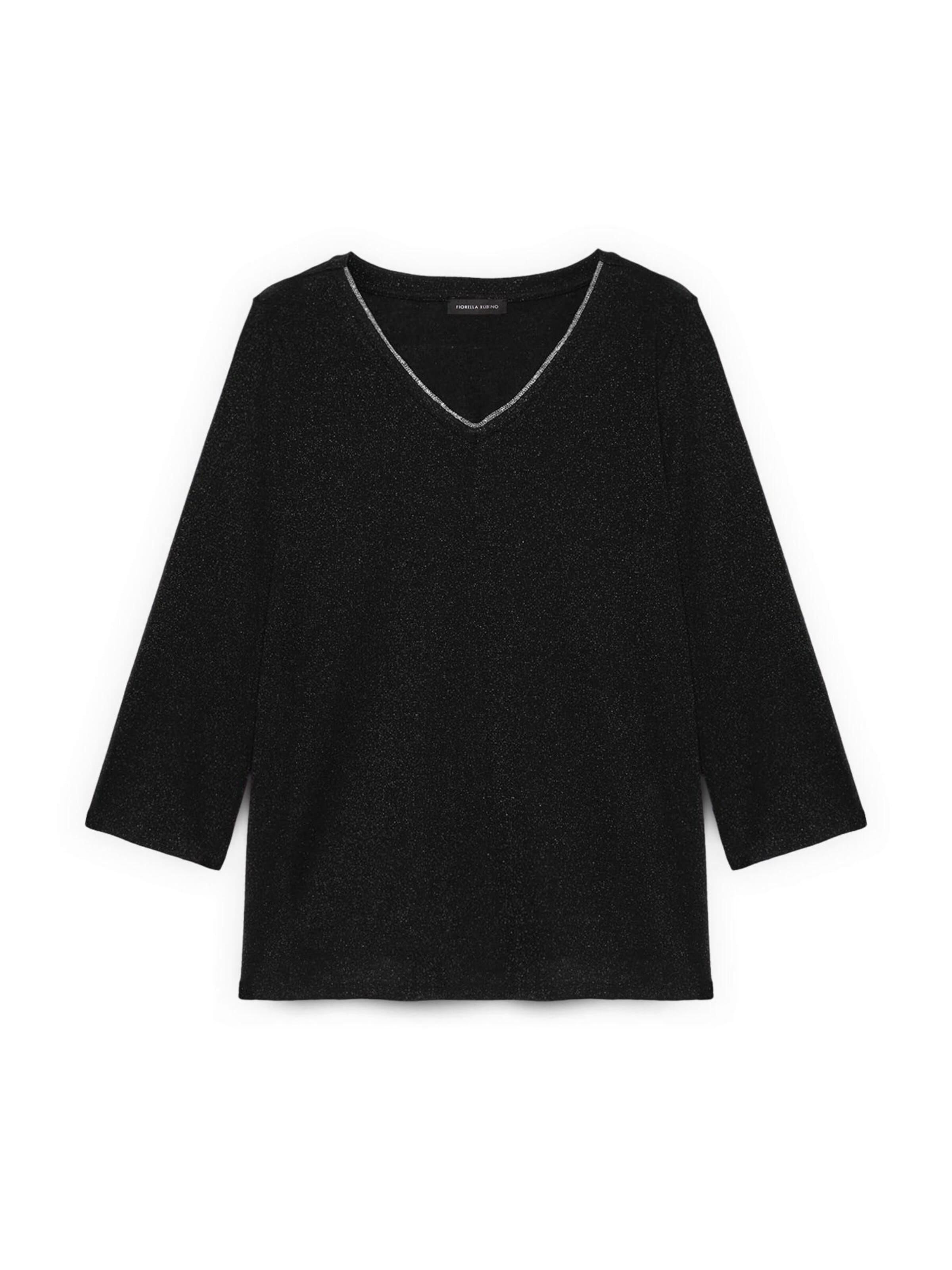 Fiorella Rubino Pullover‌‌‌‌‌‌‌‌ in Schwarz: Vorderseite