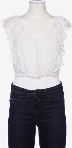 HOLLISTER Blouse & Tunic in L in White: front