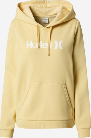 Hurley Sport sweatshirt i gul: framsida