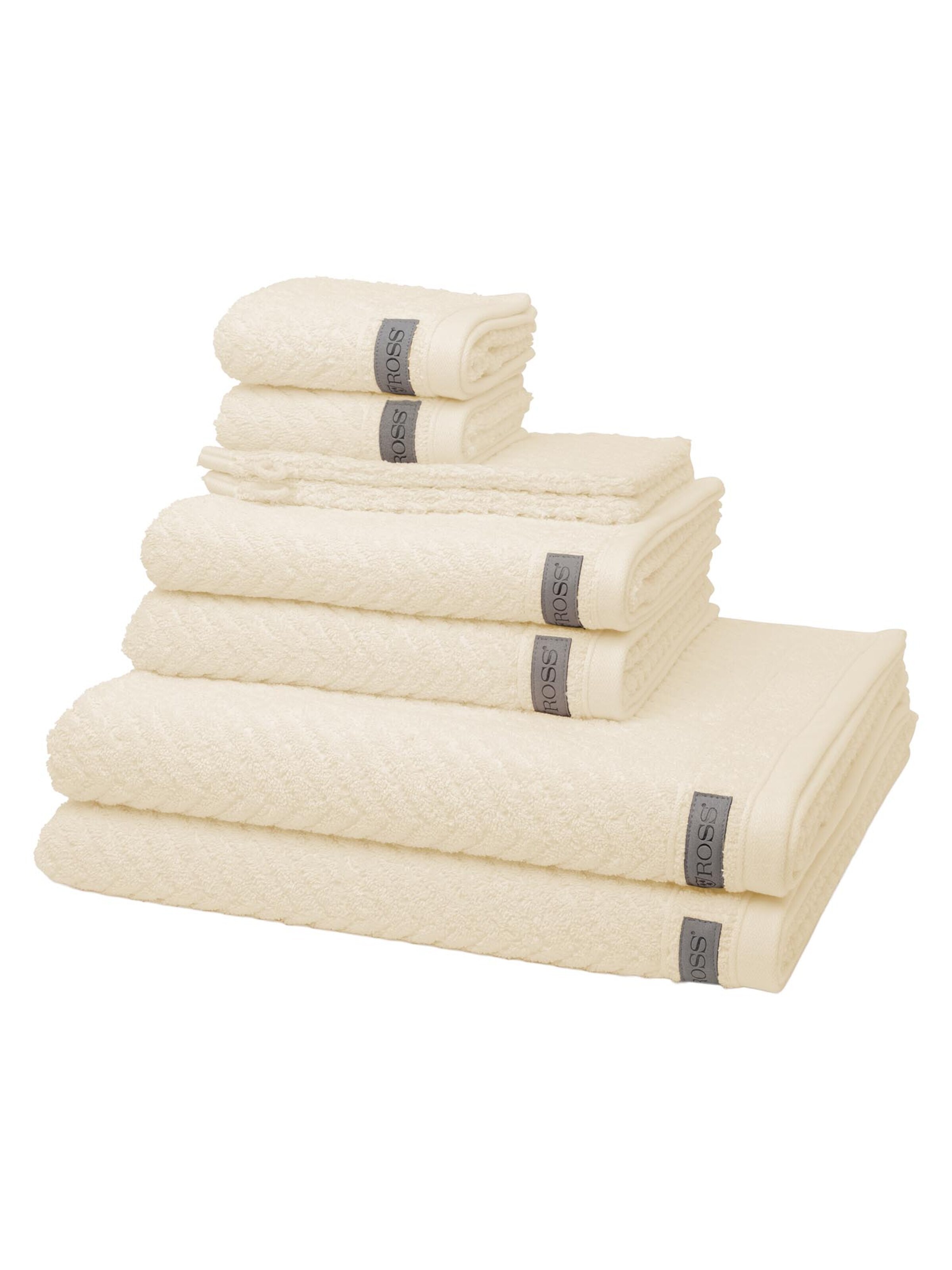 ROSS Towel 'Smart' in Beige: front