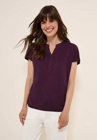 STREET ONE Shirt in Lila: Vorderseite