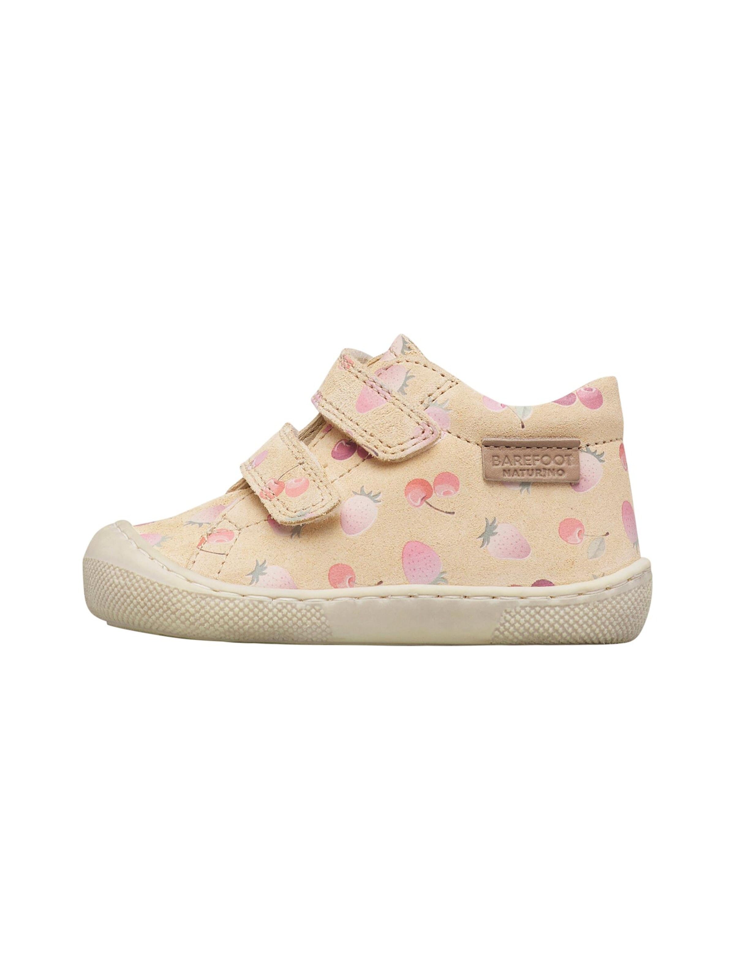 NATURINO Sneakers 'BAREFOOT AMUR' in Beige: voorkant