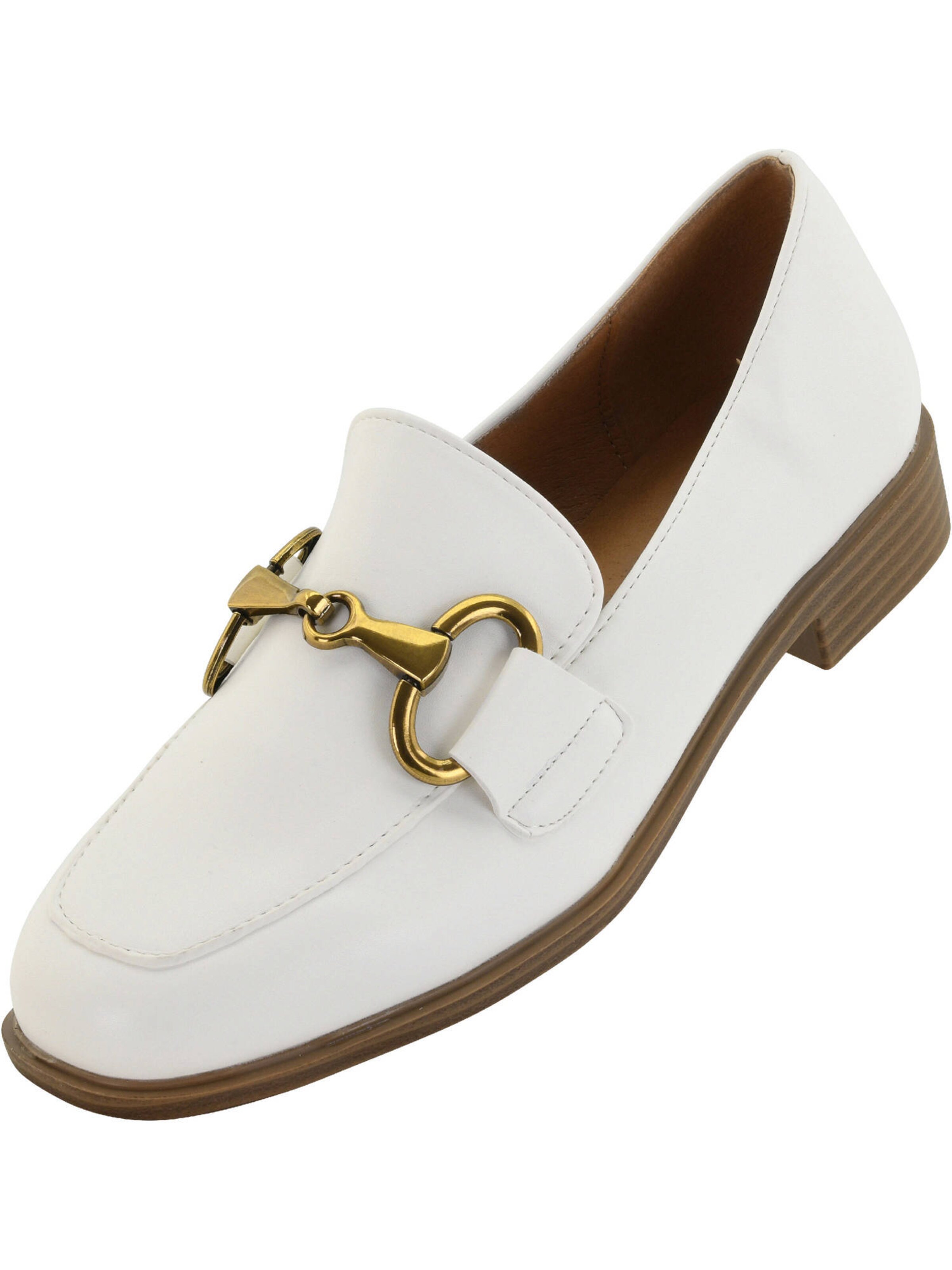 Palado Slipper 'Nyliss' in Weiß: Vorderseite