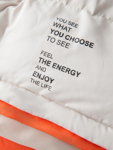 Ombre Winter jacket 'OM-JAHP-0208' in White