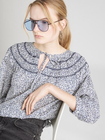 Marks & Spencer Bluse in Blau