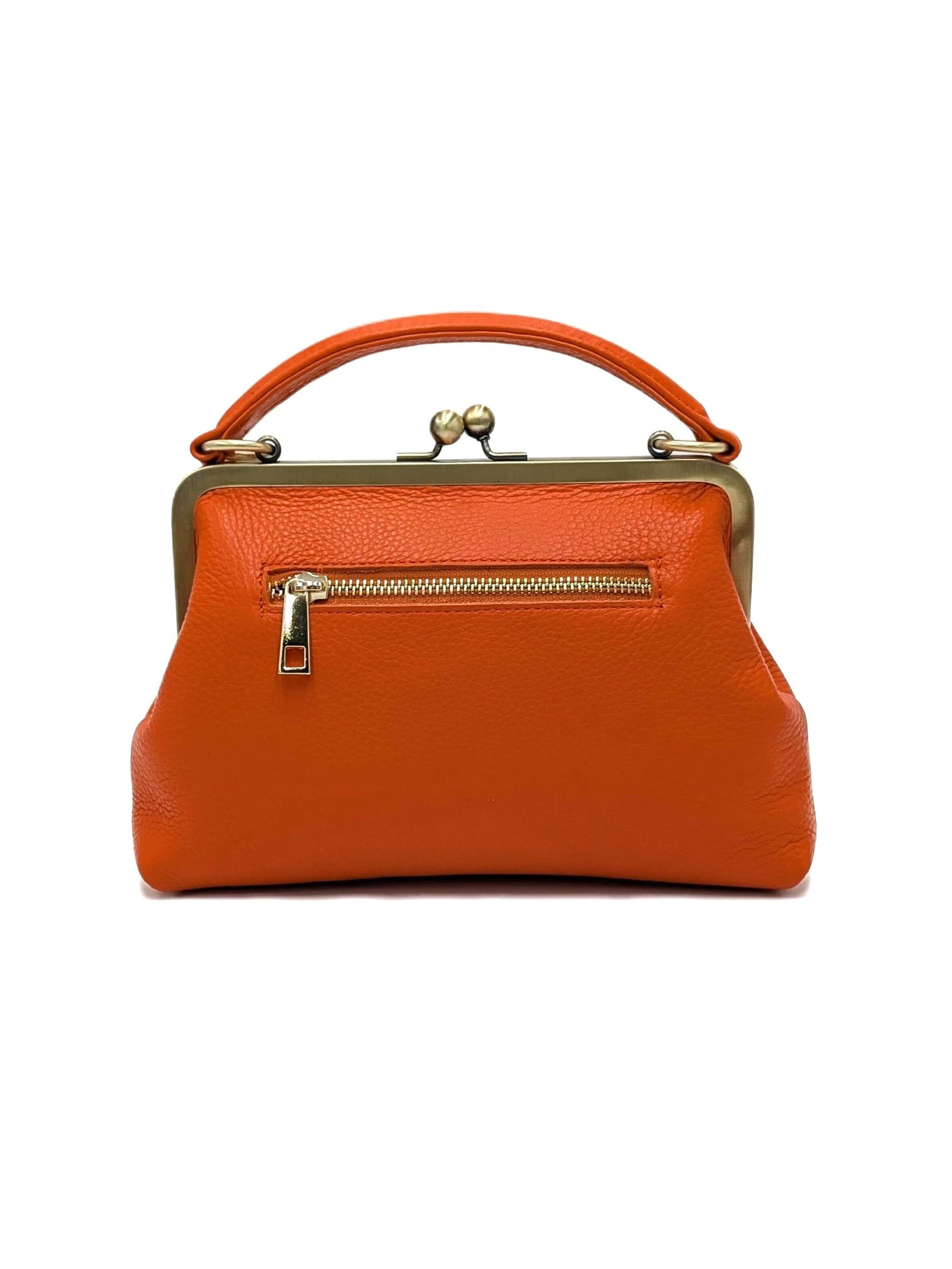 Sacs à main 'Kleine Olive – Leder Handtasche & Umhängetasche' Taschenkinder en orange