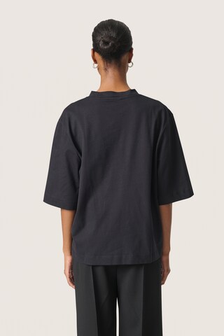 SOAKED IN LUXURY Shirt 'Jina' in Zwart
