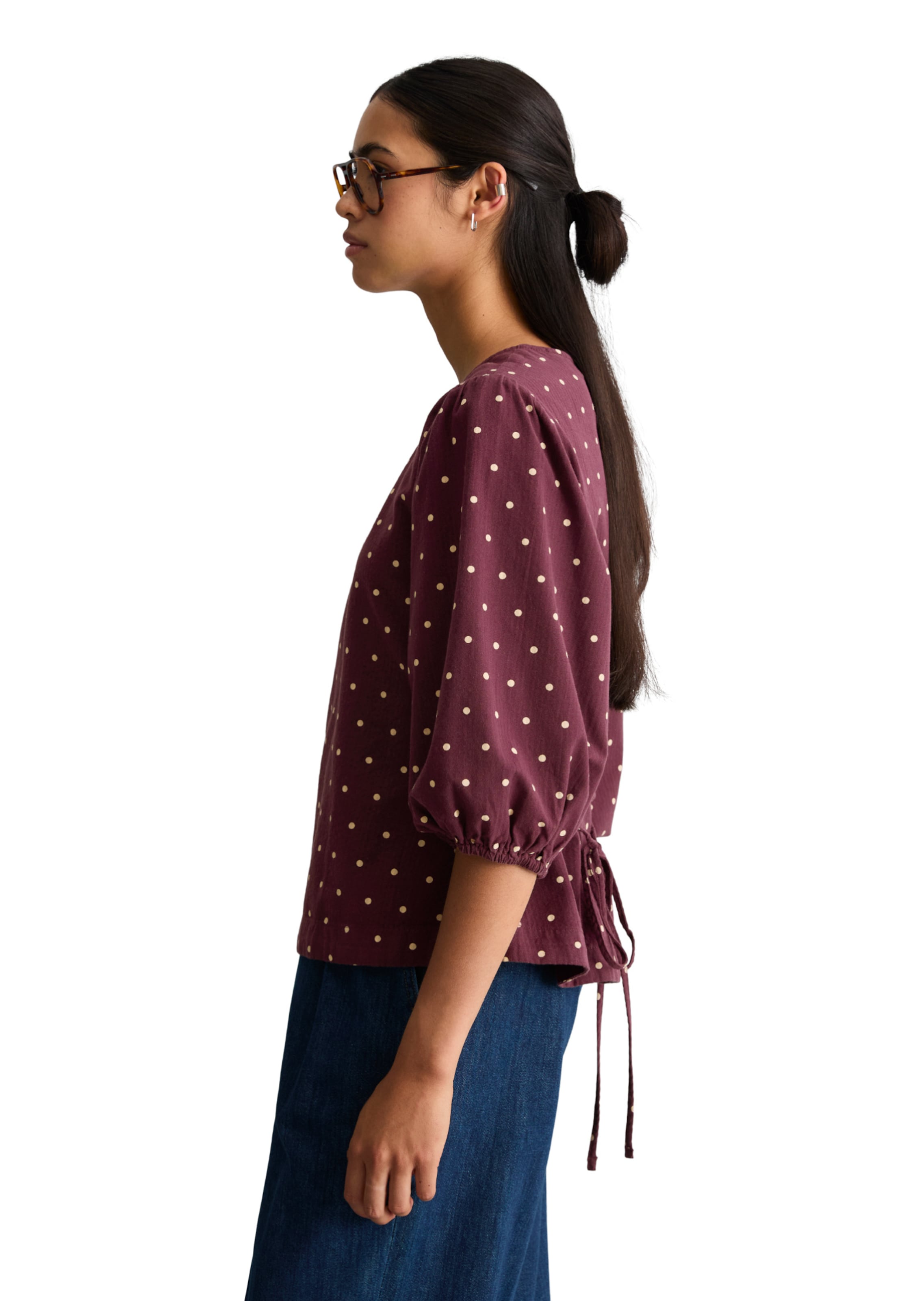 Marc O'Polo DENIM Blouse in Rood