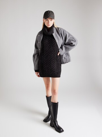 Superdry - Vestido de punto en negro