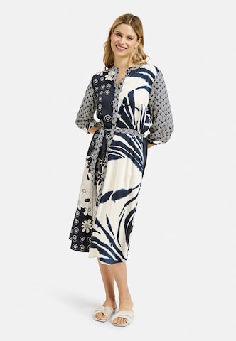 Milano Italy Summer Dress in Blue: front