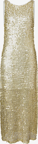Ana Alcazar Abendkleid 'Wadani' in Gold: Vorderseite