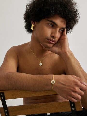 Luxenter Kæde 'Alphabet' i hvid