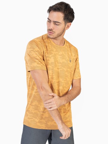 Spyder Функциональная футболка в Золотой