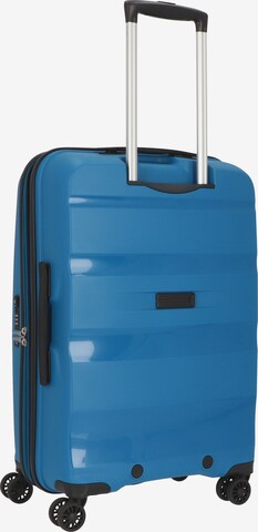 American Tourister Trolley in Blauw