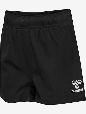 Regular Pantalon de sport Hummel en noir