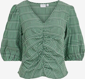 VILA Shirt 'SALINIA' in Groen: voorkant