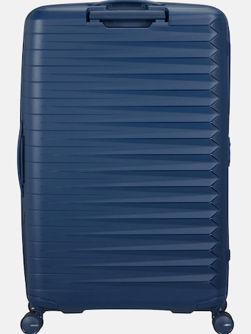 American Tourister Trolley in Blauw