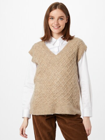 Herrlicher Pullover 'Nari' in Beige: predná strana