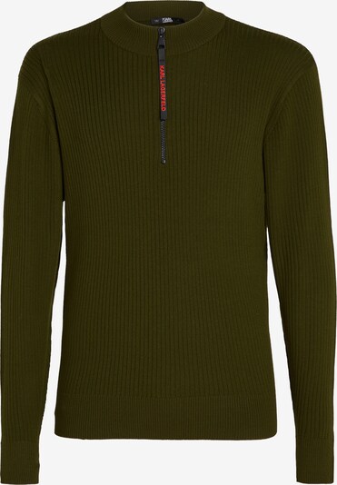 Karl Lagerfeld Sweater in Olive, Item view