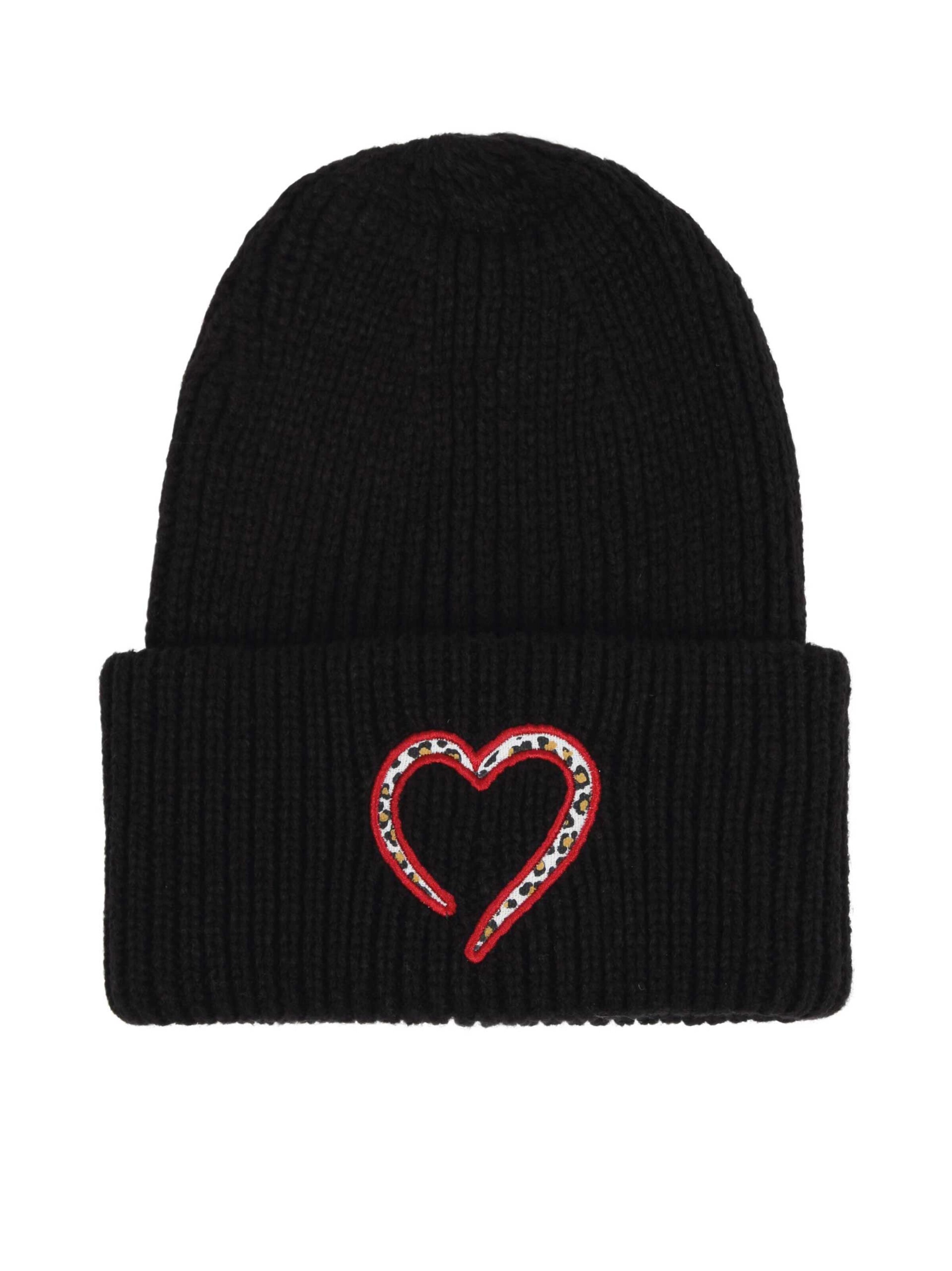 SAMAYA Mütze in Schwarz: Vorderseite