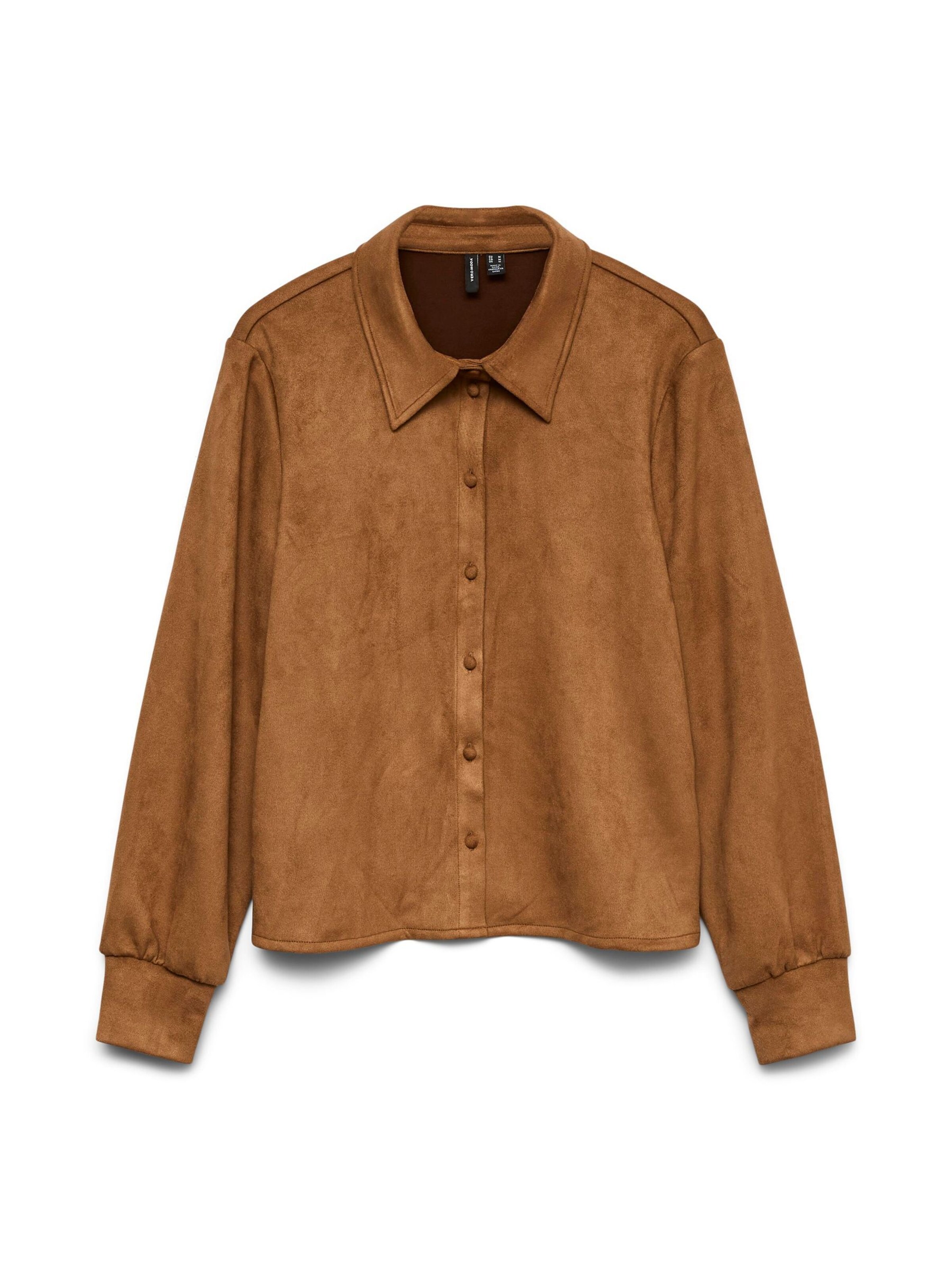VERO MODA Blouse 'VMBella' in de kleur Bruin, Productweergave