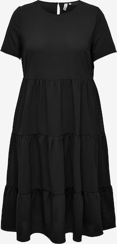 ONLY Carmakoma Dress in Black: front