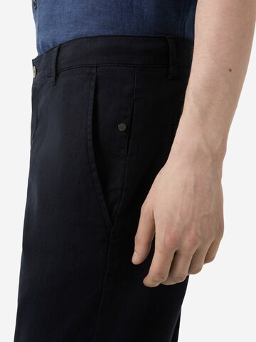 BOGNER Regular Chinohose 'Riley' in Blau