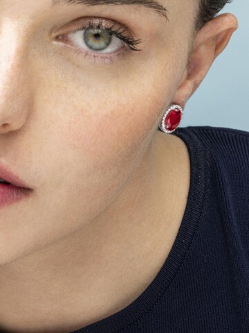 Luxenter Earrings 'Lyla' in Red