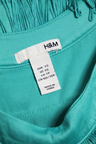 H&M Top XS in Grün