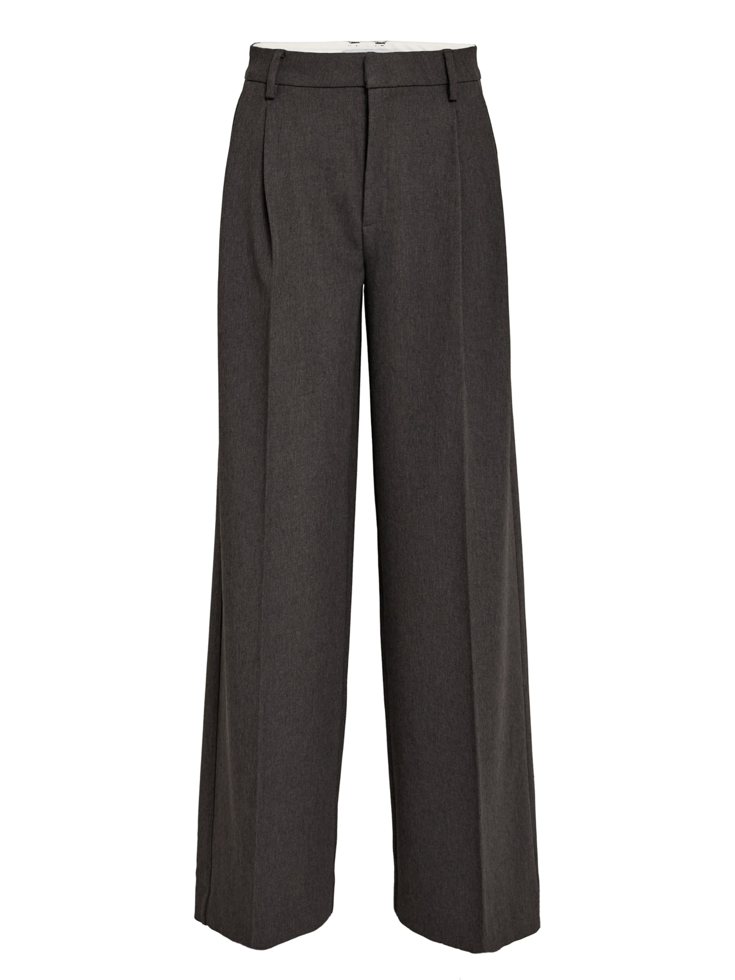 Wide leg Pantaloni 'Vivianne' di minus in grigio: frontale